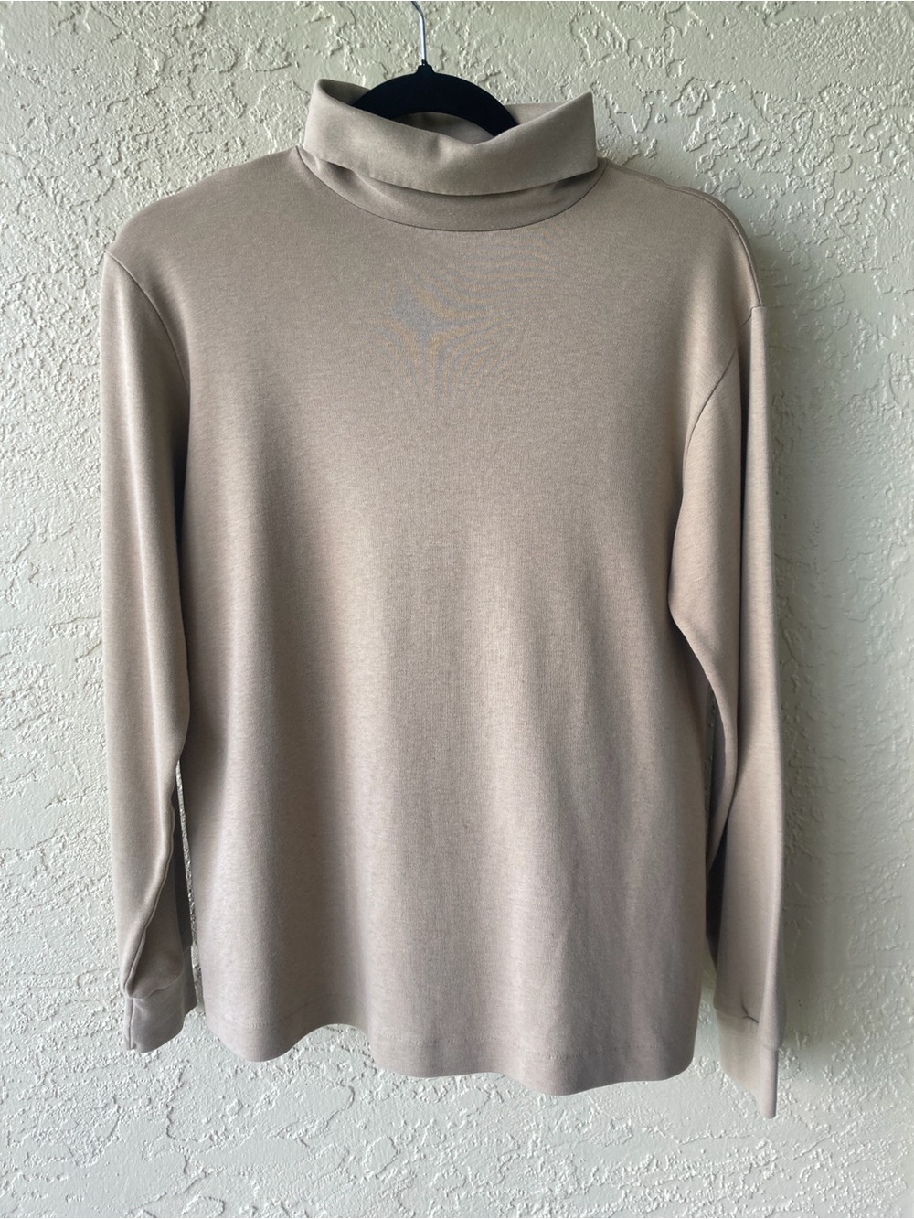 Land’s End Women’s Turtleneck Sweater - Beige